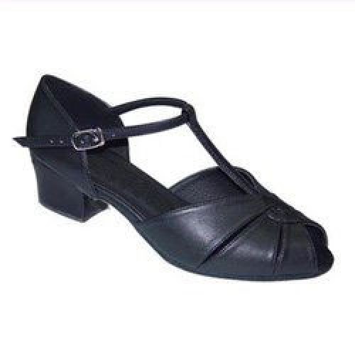 LILLIAN BLACK BLOCK HEEL Kerrie Dee Dance Shoes
